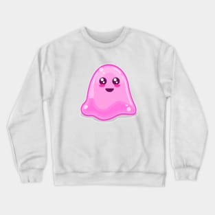 Cute Jelly Cartoon Drawing Crewneck Sweatshirt